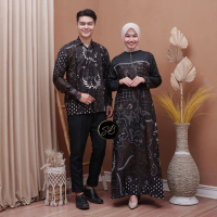 Gamis batik couple batik sarimbit batik couple terbaru