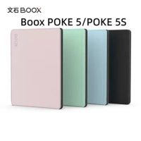 2023 New Boox POKE 5/POKE 5S Holster Embedded Original Leather case Ebook Case Top Sell Black Cover For Onyx BOOX Poke5/POKE5S