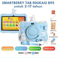 SMARTBERRY STUDY TAB B95 Plus 4/128GB / Tablet Anak / Hadiah Anak / 7 Inch / Android 14 Biru