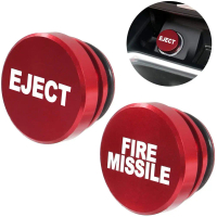 Bộ 2 món phụ kiện bọc xe ô tô có nút eject cho hệ thống tên lửa
