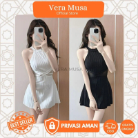 VERA VV147 Baju Outfit Pantai Berenang Bali Life Dress Beach Jumpsuit Wanita Premium