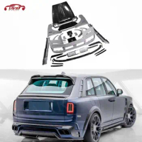 For Rolls Royce Curinan M Style Engine Hood Front Bumper Rear Diffuser Wheel Arch Body Kits Carbon Fiber Side Skirt Rear Spoiler