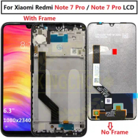 For Xiaomi Redmi Note 7 LCD Note 7 Pro Display Touch Screen with frame Digitizer Assembly For Redmi Note7 LCD Replace
