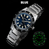 62MAS Diver Men Watch 38mm Original Sapphire Glass Nh35 Automatic Mechanical Waterproof Luminous Date Ceramic Bezel 200M Pro v3
