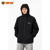 Tiger Head Windbreaker Jacket Vortex Water Repellent Hitam XL-XXL