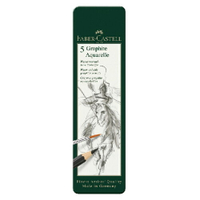 【FABER-CASTELL】輝柏 水墨素描鉛筆5支入/ 盒 117805