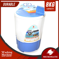Micromatic MWM-850/850B 8.0kg Washing Machine Single Tub