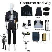 Mới Trò Chơi wuthering Sóng Rover Cosplay Trang Phục Rover Nam Cosplay Trang Phục Tóc Giả Halloween 