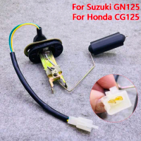 For Honda CG125 Suzuki GN125 Motorcycle Oil Float Fuel Tank Gauge Alloy Motorbike Gas Tank Sensor Accessories