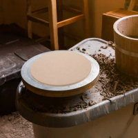 Pottery Wheel Bat Drying Board Round Density Board Base Plate Pottery Kit Pottery Bat