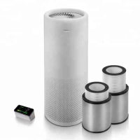 LIFAair LA502 Air Purifier with IAQ monitoring controller (PM2.5 / HCHO /CO2), HEPA &amp; Activated Carbon filter lifa air
