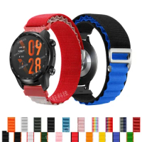20mm 22mm Nylon Watchband For TicWatch Pro 3 Ultra GPS Strap Sport Band Bracelet For Ticwatch Pro 2020/GTX/E2 S2/E3 Accessories