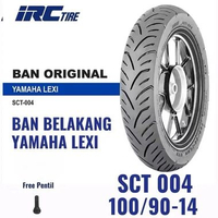 Ban Belakang Yamaha LEXI IRC SCT004 100 90 Ring14 Tubeless Original Produksi 2026