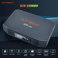 GTMEDIA GTX Combo 8K S905X3 Android 9.0+DVB-S2X/T/T2/C/C2 ATSC-T ISDB-T CA CI TV BOX satellite tv receiver Set Top Box