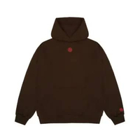 Dryroots Inc. Hoodie Oversized Round Center Logo Brown Oversized Sweater Hoodie Brown XL