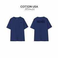 สินค้าใหม่ S-6XL > เสื้อยืด MEMEE ~ ผ้าฝ้ายจากอเมริกา หนาและนุ่ม (MEMEE V.3, ลายพิมพ์ด้านหน้าและด้าน
