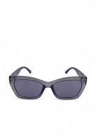 2.5 NVG 2.5 NVG by Essilor Women's Cat Eye Frame Grey Plastic UV Protection Sunglasses