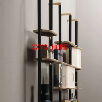 Household Baxter Designer Model Libelle Bookshelf Combination Partition Storage Rack