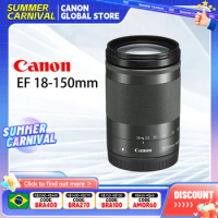Canon EF-M 18-150mm f/3.5-6.3 IS STM Lens Fixed Zoom Camera Lens For Canon EOS 250D SL3 90D 850D 6D Mark II 5D Mark IV
