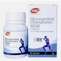 Promotion UHC GLUCOSAMINE CHONDROITIN MSM CAPSULES 60'S 2 x 60'S (EXP 102025)