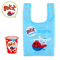 真愛日本 大耳狗 喜拿 鯨魚 森永製菓 鯨魚餅聯名 可折疊 環保提袋 手提袋 購物袋 提袋 JD22