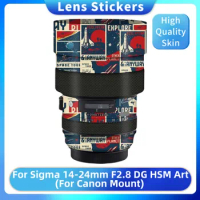 For Sigma 14-24mm F2.8 DG HSM Art ( For Canon Mount ) Anti-Scratch Camera Lens Sticker Protective Film Body Protector Skin