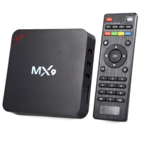 5G HD WiFi Multimedia Player TV Receivers Video Equipments MX9 TV Box WiFi Media Player Smart TV Box Set Top Box