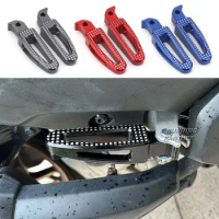 CNC Pedals Folded Footrest Footpeg Motorcycles Accessories For Yamaha X-MAX300 X-MAX 300 XMAX300 Xmax 300 2023 2024