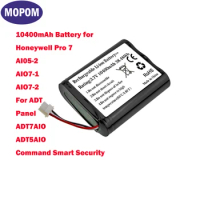 New 10400mAh Battery for Honeywell Pro 7, AI05-2, AIO7-1, AIO7-2, For ADT ADT7AIO, ADT5AIO, Command Smart Security Panel
