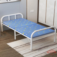 折疊床單人床辦公室午休床簡易床木板床便攜陪護床出租屋鐵床
