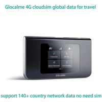 Glocalme mini turbo 4G mobile cloudsim 4g wifi router 150Mbps LTE dongle Qualcomm modem suppot 140+ county Mifi for travel