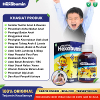 Madu Hexabumin Penumbuh Gigi Anak - Vitamin Penumbuh Gigi Untuk Anak - Suplemen Penumbuh Gigi Anak -