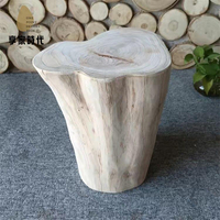 廠家直出 木墩 矮凳 邊幾 凳子 換鞋凳  原木墩北歐風隨形樹頭茶幾民宿家用客廳簡約盆栽奇石實木擺件托架 工廠現貨 八折下殺syeb