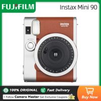Fujifilm Instax Mini 90 films Camera Hot Sale new instant photo 3 Colours Black Brown Red Genuine Orignial New