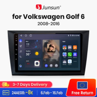 Junsun V1 AI Voice Wireless CarPlay Android Auto Radio for VW Volkswagen Golf 6 2008-2016 4G Car Multimedia GPS 2din autoradio
