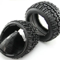 GTBracing HPI Baja 5B All Terrain and Leather Reinforced Tires - 2pcs - Rear 170*80