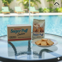 Biskuit Malkist Crackers Renyah dengan Taburan Gula Pasir Populer Sebagai Camilan Manis Gurih dan Te