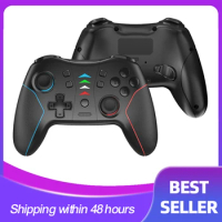 Switch Pro Controller for Nintendo Switch/Lite/OLED, Supports Turbo, Screenshot, Gyro Axis, Dual Vibratio, Programmable, Wake-up