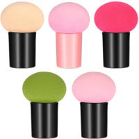 5 Pcs Mushroom Head Puff Makeup Blender Beauty Sponges for Powder Foundation Concealer