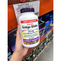HOẠT HUYẾT BỔ NÃO GINKGO BILOBA 120mg WEBBER CANADA- HỘP 300 VIÊN