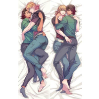 Hot Japanese Cool Anime BL Pillowcase TIGER &amp; BUNNY Male Throw Otaku Dakimakura Gift Bedding Hugging Body Pillow Case 150x50 CM