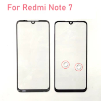 For Xiaomi redmi note 7 Front Outer Glass Lens Repair Touch Screen Outer Glass without Flex cable For redmi note7