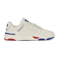 【K-SWISS】時尚運動鞋 Si-18 Rival-男-米白/藍/紅