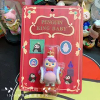 Pucky spirit Penguin King elevator manual blind box Designer toys