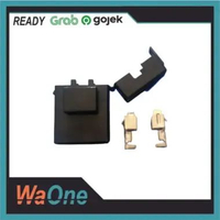 Rumah Sikring DX Model Jepit Besar Fuse Box Plus Skun Sekring Hitam Holder Sikring Tancap Tanpa Kabe