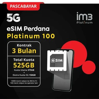 eSIM Perdana Platinum 100 Kontrak 3 Bulan