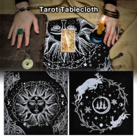 49*49CM Altar Tarot Tarot Tablecloth High-grade Thick Tarot Divination Cards Table Cloth for Magicians Daily Board Games