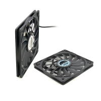พัดลมระบายความร้อนบางพิเศษ 12 มม. สำหรับเคส ITX ขนาด 120 มม., เคสเกมมิ่งสำหรับคอมพิวเตอร์ พร้อมระบบร