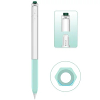 Jelly Color Translucent Silicone Case for Apple Pencil 2nd Silicone Protective Pen Case for Apple Pencil 2 Tablet Accessories