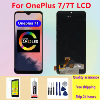 AMOLED For OnePlus 7T LCD Display Touch Screen 1+7 Digitizer Replacement Parts For Oneplus 7 Display LCD 1+7T Screen